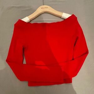 Brandy Melville Bright Red Top